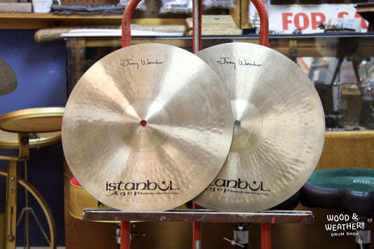Istanbul Agop 14" Joey Waronker Signature Hi-Hat Cymbals 775g/1100g
