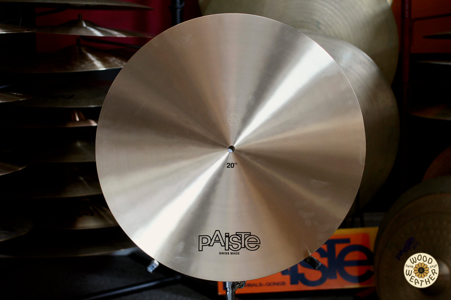 Paiste 20" Formula 602 Classic Medium Flatride Cymbal 2310g