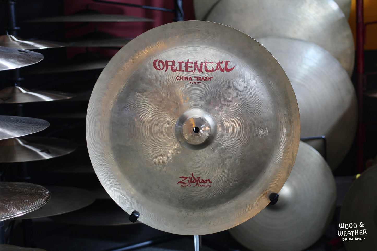 Used Zildjian 18" FX Oriental China Trash Cymbal 1300g