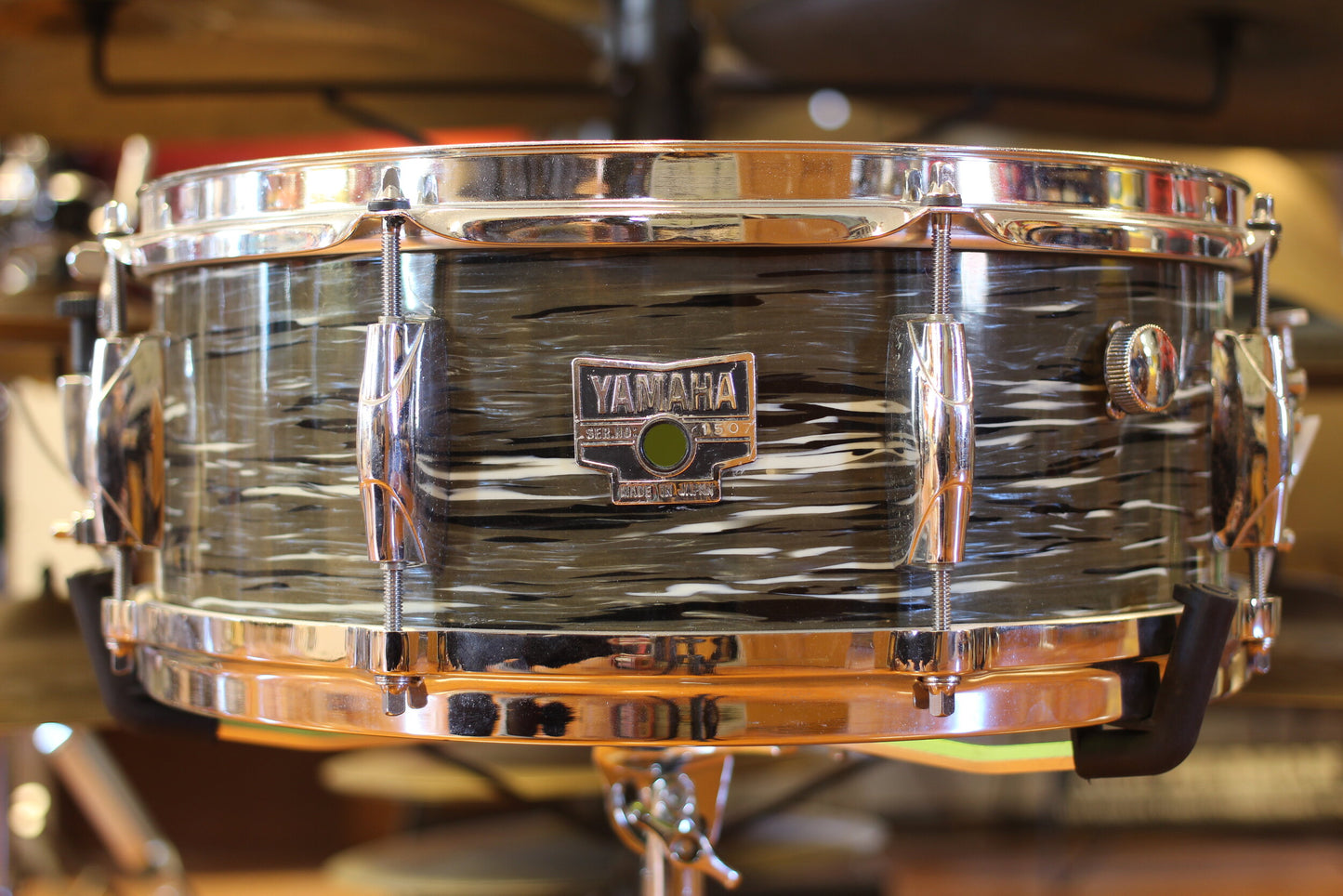 1970's Yamaha 'SD-5' Snare Drum in Black Willow 5"x14"