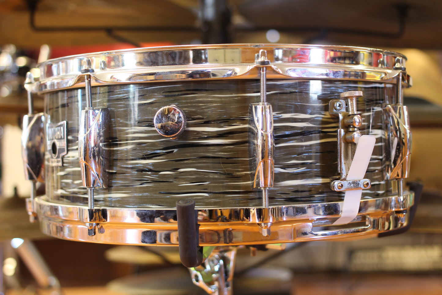 1970's Yamaha 'SD-5' Snare Drum in Black Willow 5"x14"