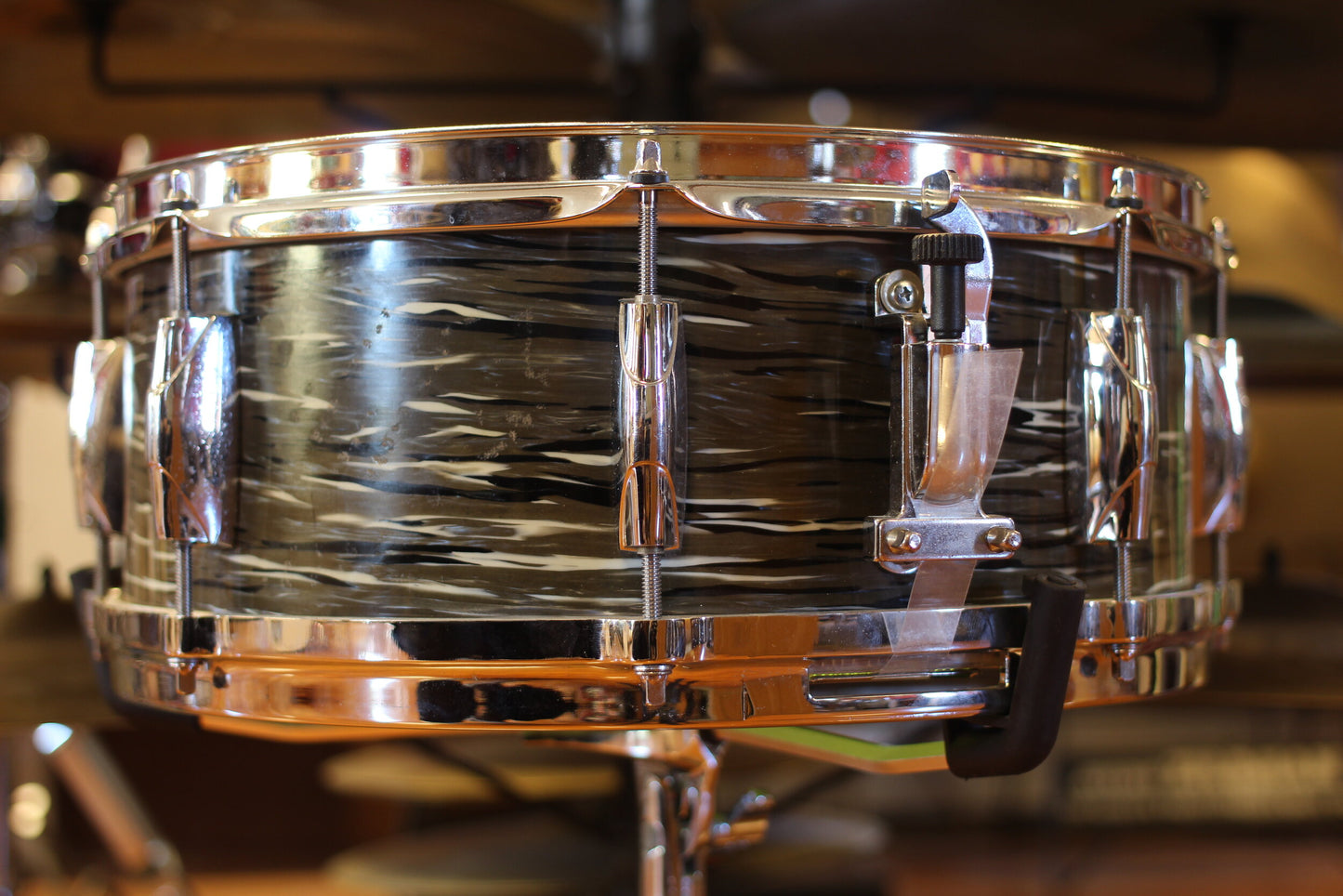 1970's Yamaha 'SD-5' Snare Drum in Black Willow 5"x14"