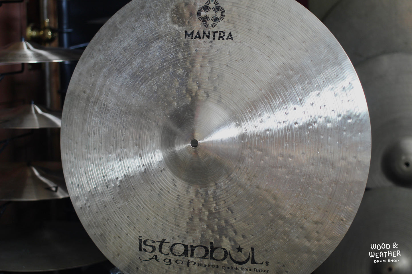 Used Istanbul Agop 22" Mantra Ride Cymbal 2800g