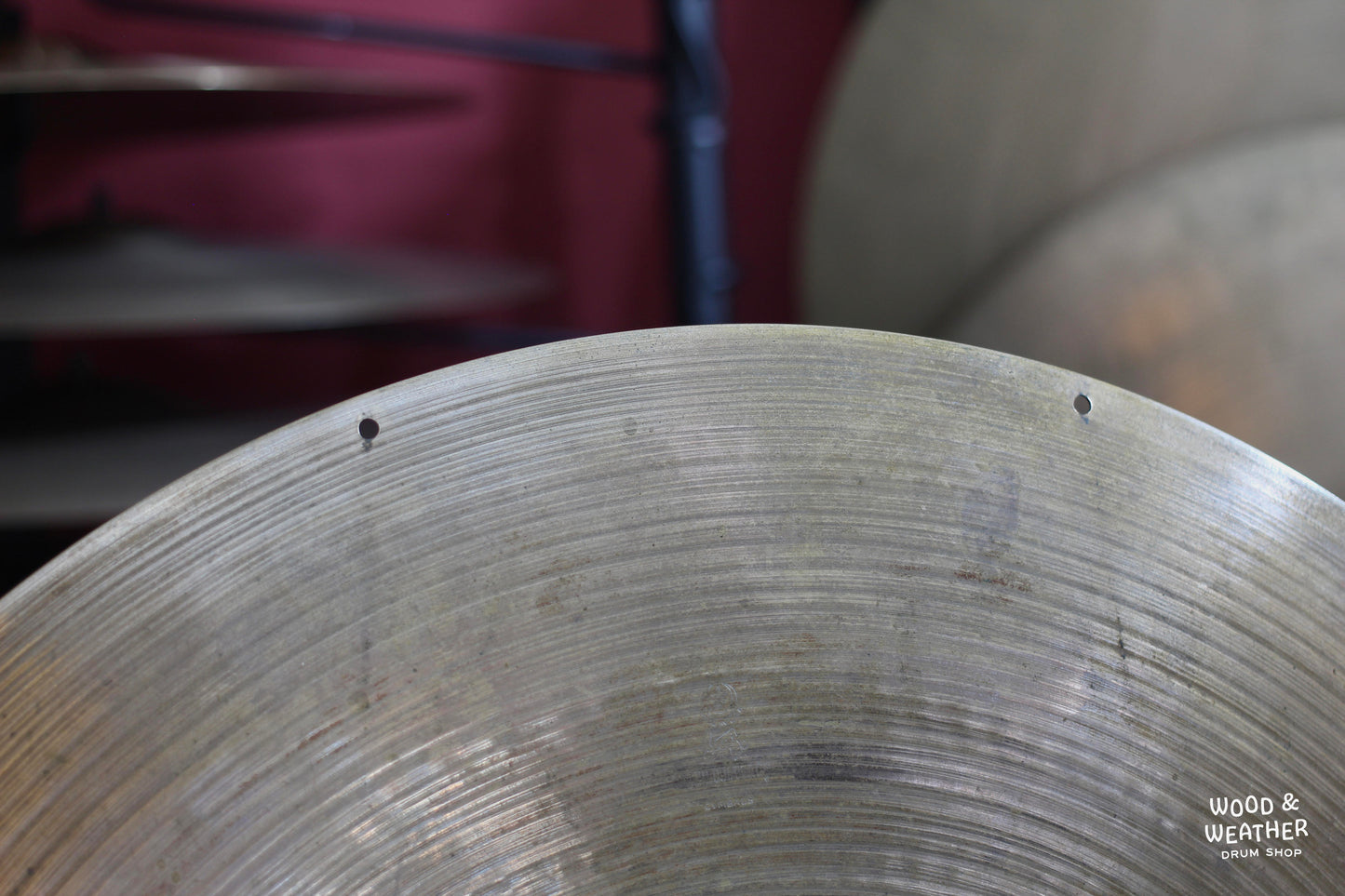1970s A. Zildjian & Cie Constantinople 22" Gong Style Cymbal 3140g