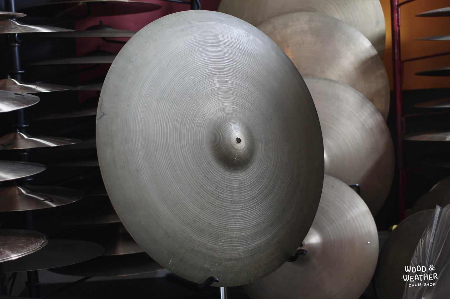 1960s A. Zildjian 26" Ride Cymbal 3986g