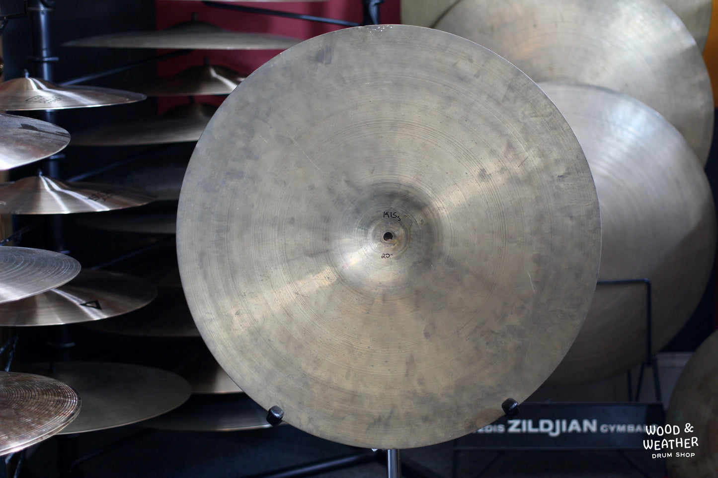 1960/70s MIJ 20" Crash/Ride Cymbal 1915g