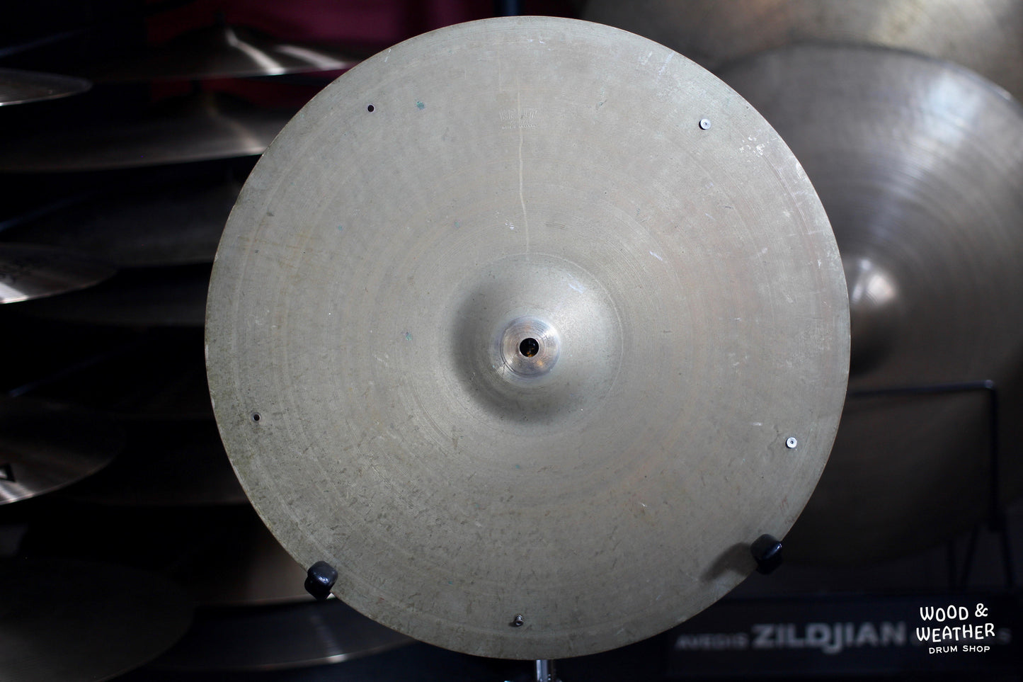 1960s Krut Special 16" Crash Cymbal with Rivets 965g