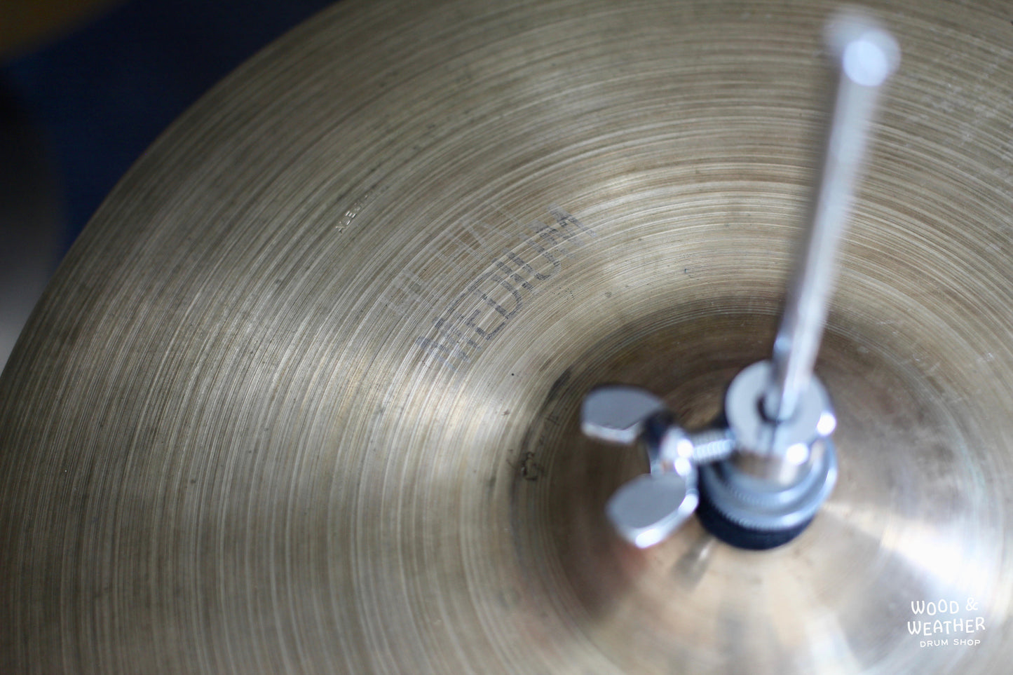 1950s Alejian Zildjian 13" Medium Hi-Hat Cymbals 535/600g