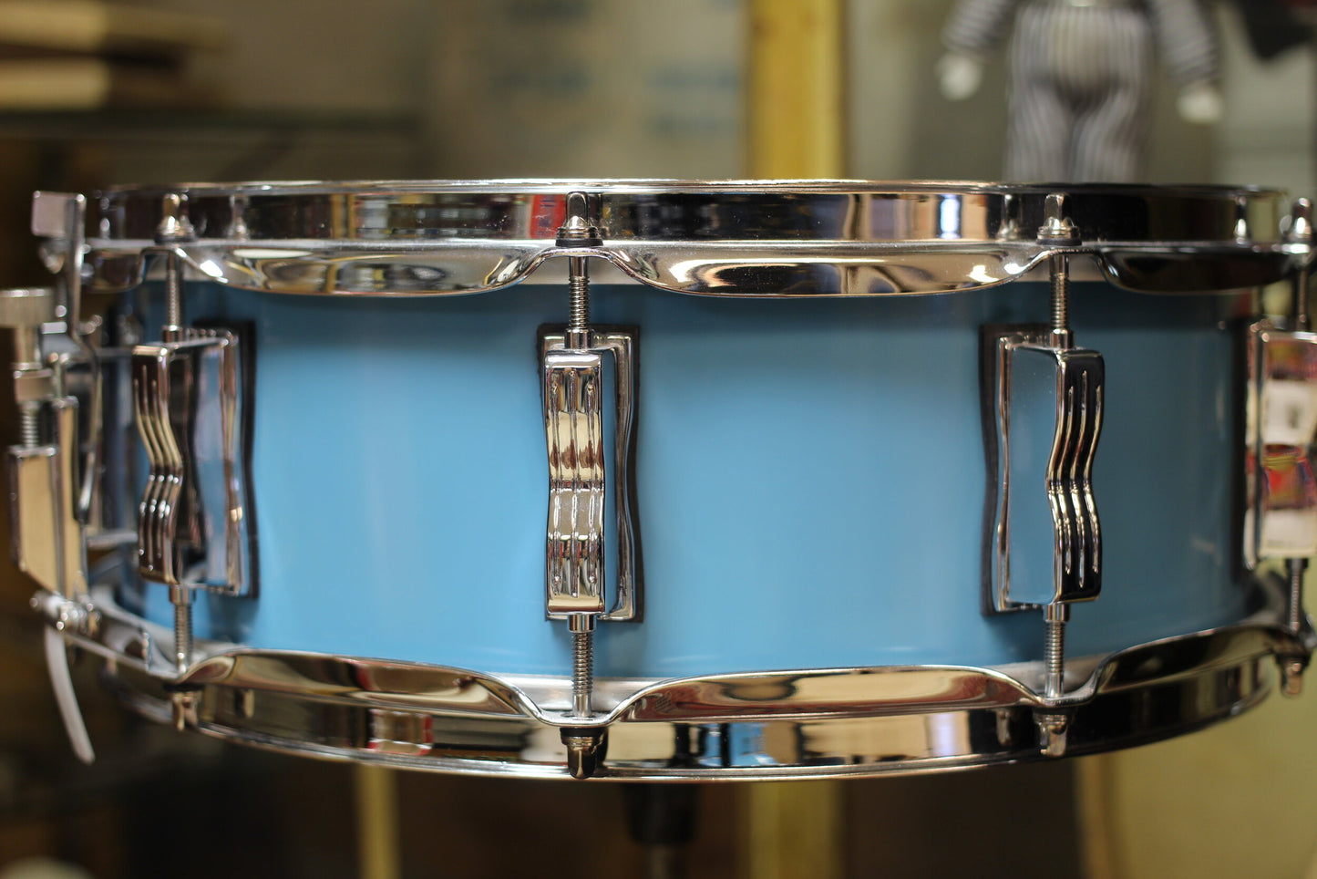 2020 Ludwig Classic Maple 5x14 in Heritage Blue