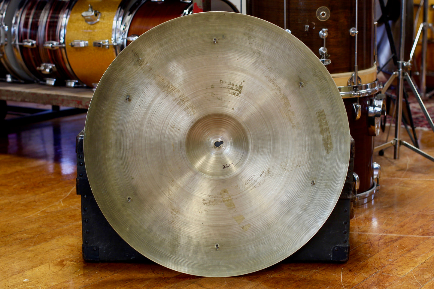 1950's A Zildjian 22" Ride Cymbal 2609g