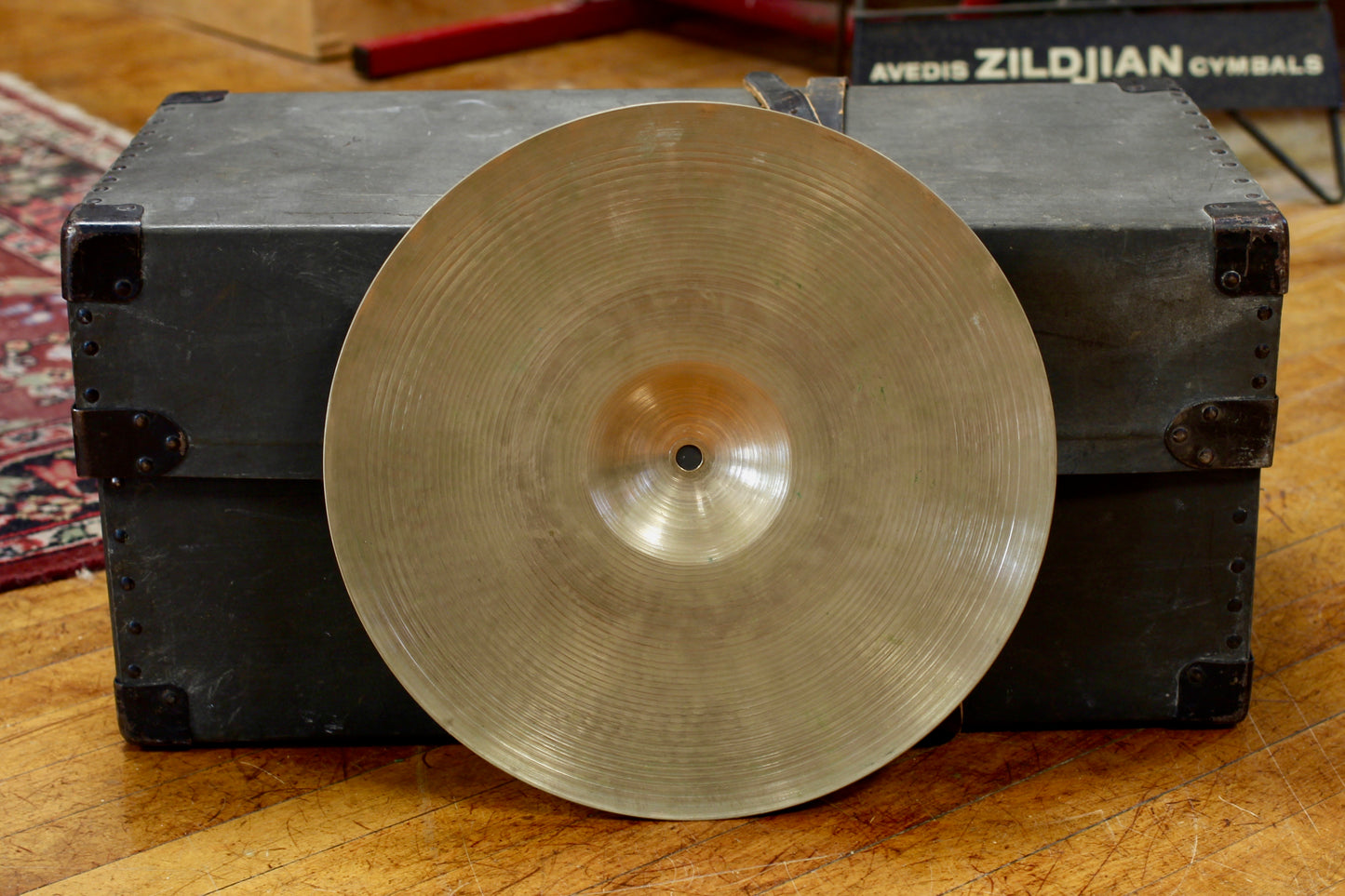 1970's A Zildjian 14" Hi-Hat Cymbals 700/725g