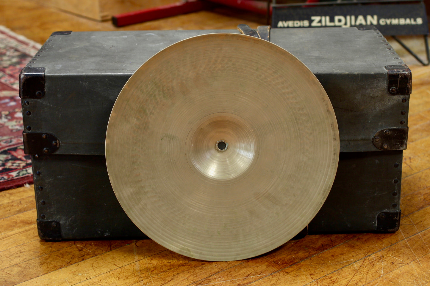 1970's A Zildjian 14" Hi-Hat Cymbals 700/725g