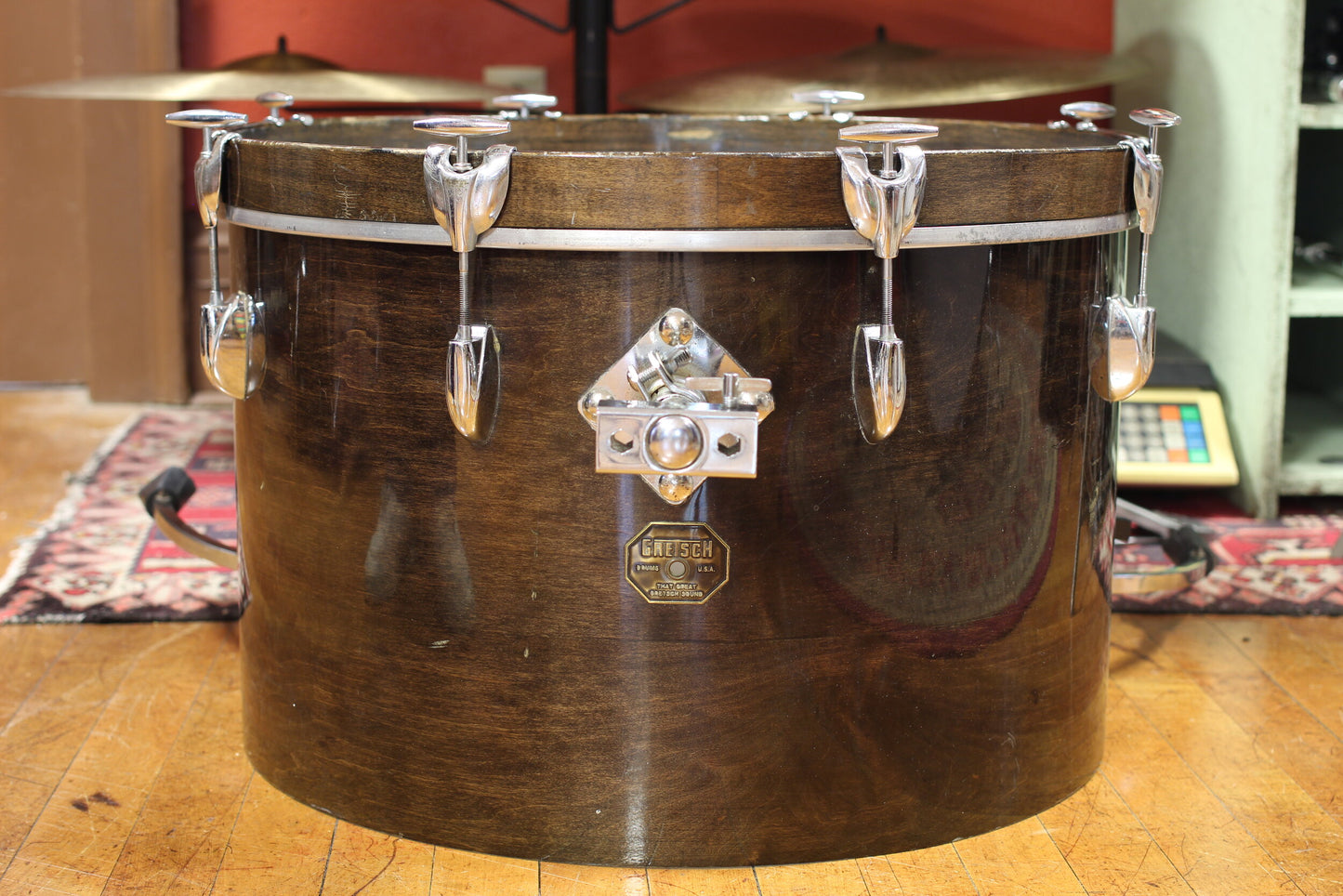 1970's Gretsch Concert Tom Kit in Walnut 14x22 9x13 14x16