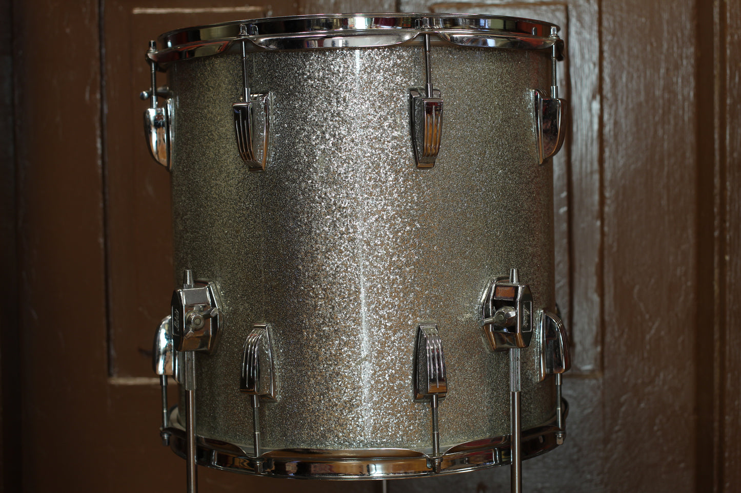 1969 Ludwig Jazzette in Blue & Silver Sparkle Tri-Band 12x18 14x14 8x12