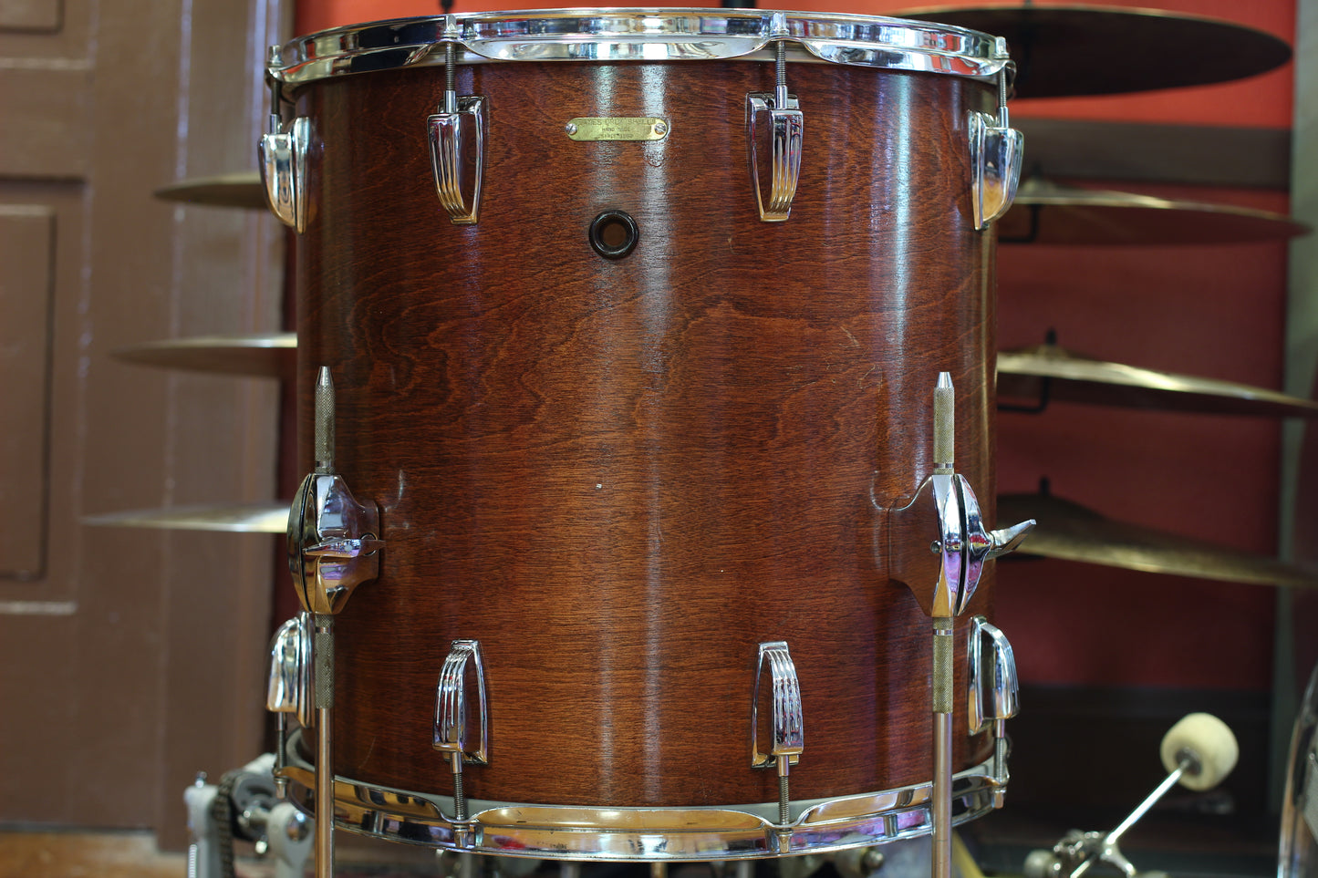 1983 Eames 'Naturaltone' 16"x16" Floor Tom in Rosewood