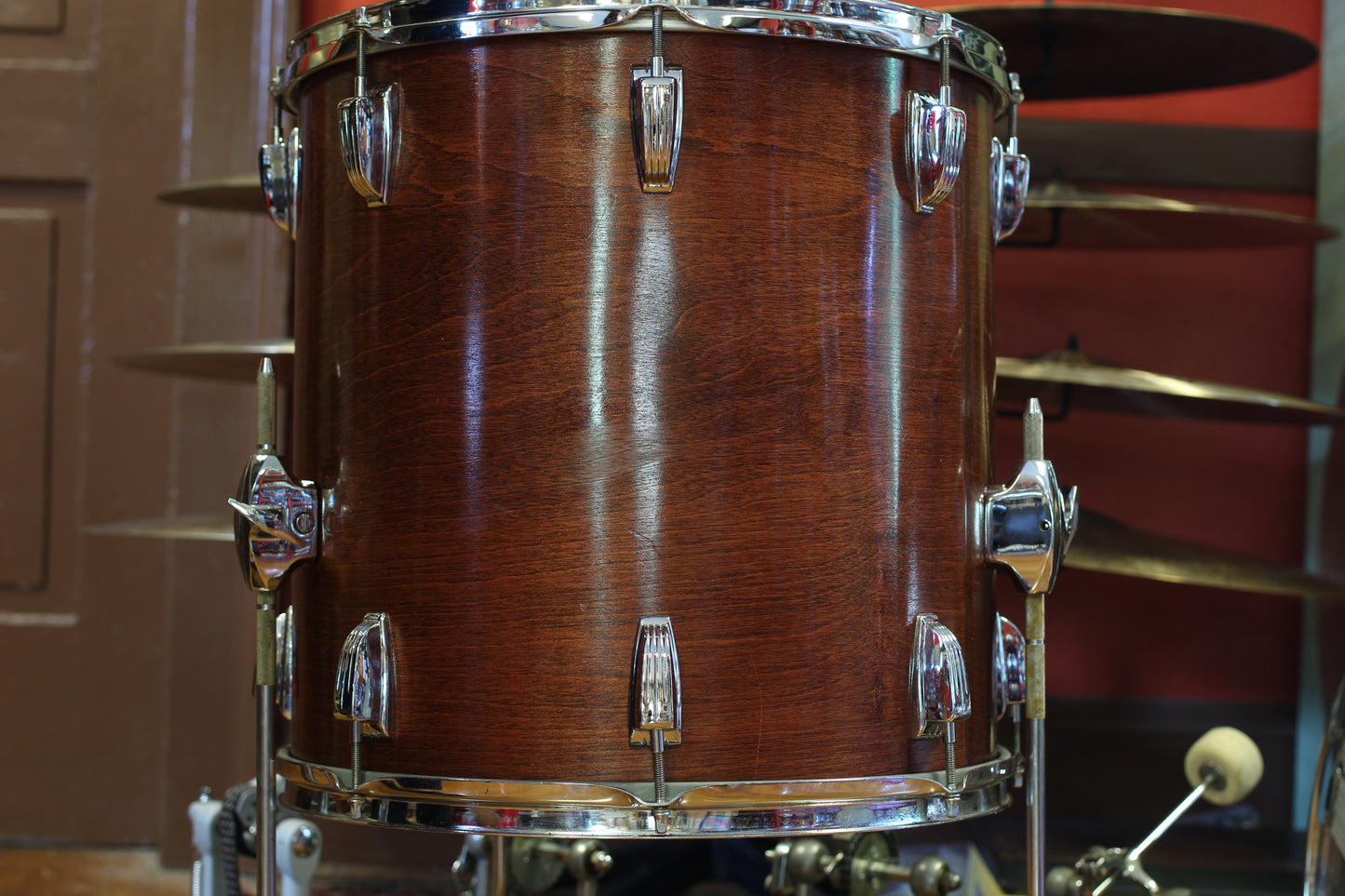 1983 Eames 'Naturaltone' 16"x16" Floor Tom in Rosewood