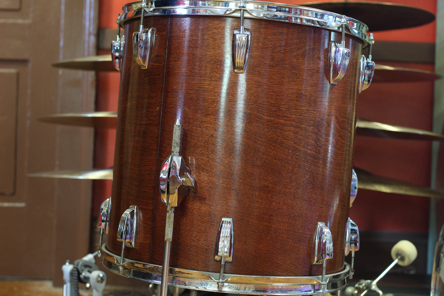 1983 Eames 'Naturaltone' 16"x16" Floor Tom in Rosewood