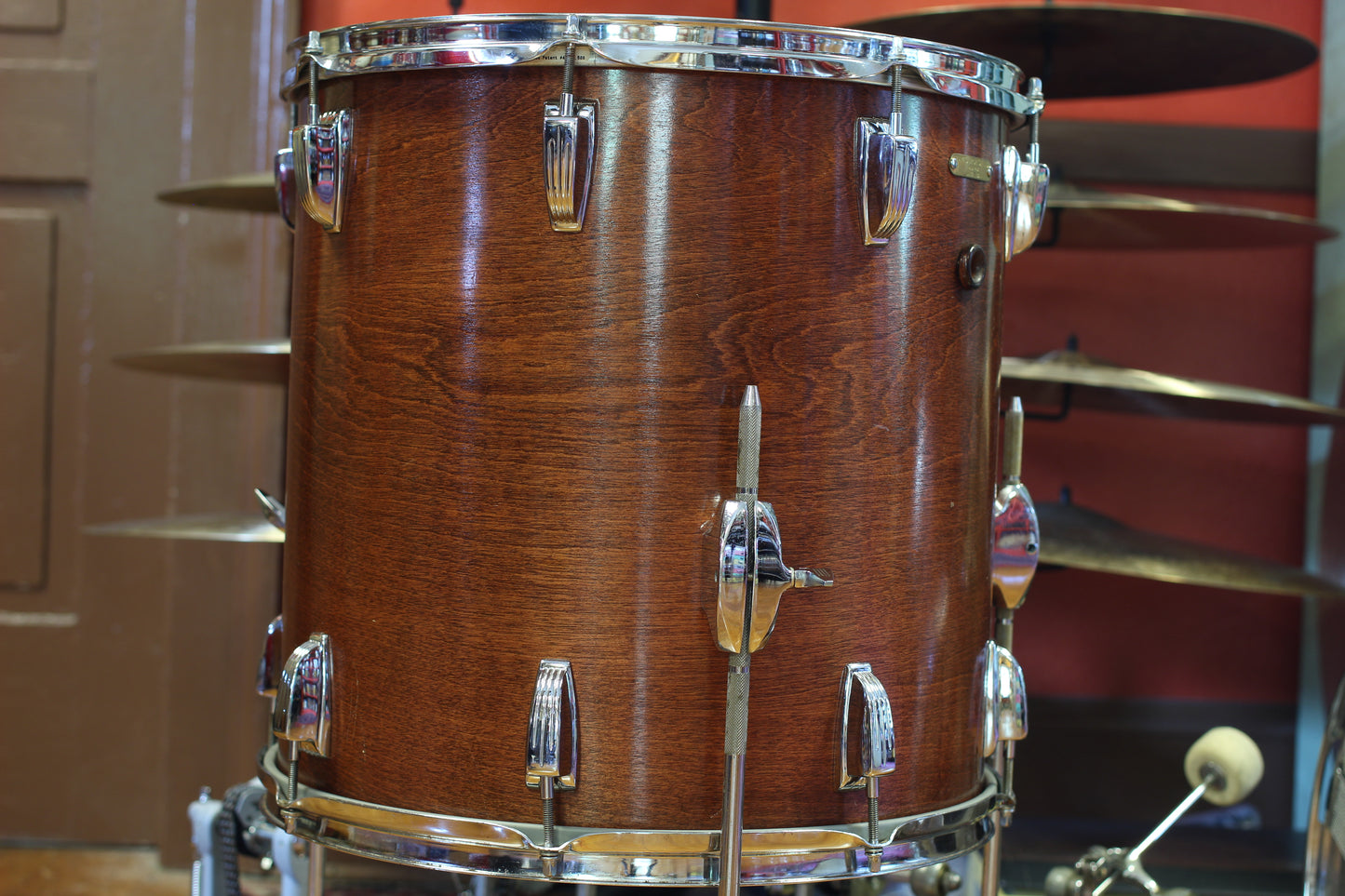 1983 Eames 'Naturaltone' 16"x16" Floor Tom in Rosewood