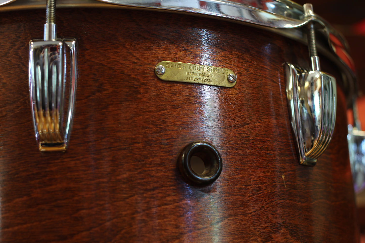 1983 Eames 'Naturaltone' 16"x16" Floor Tom in Rosewood