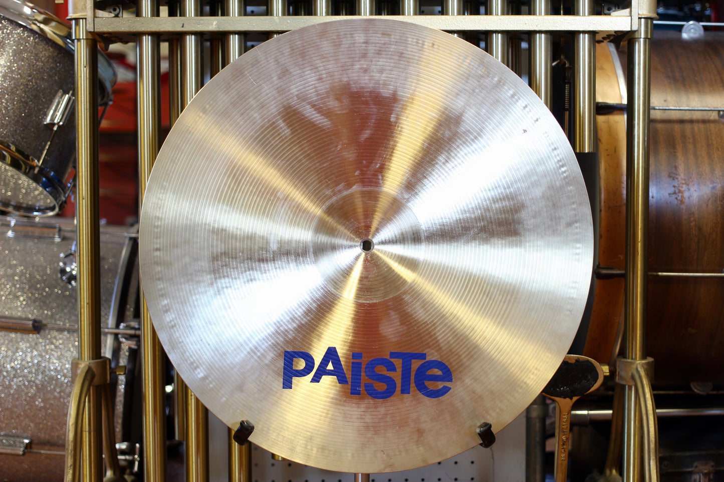 1980's Paiste Formula 602 21” Medium Ride Cymbal 2750g