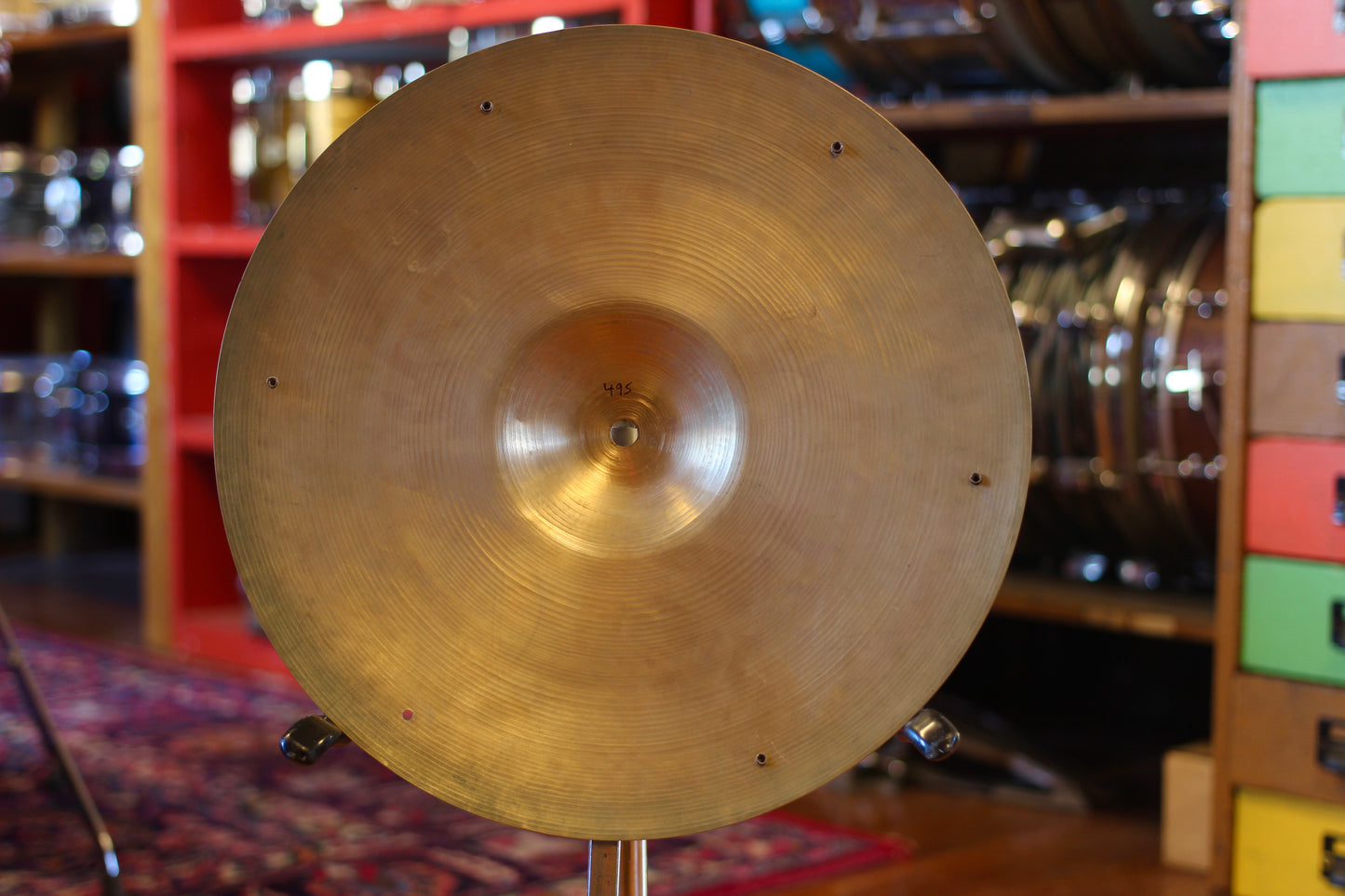 1960s A. Zildjian 13" Crash Cymbal 495g