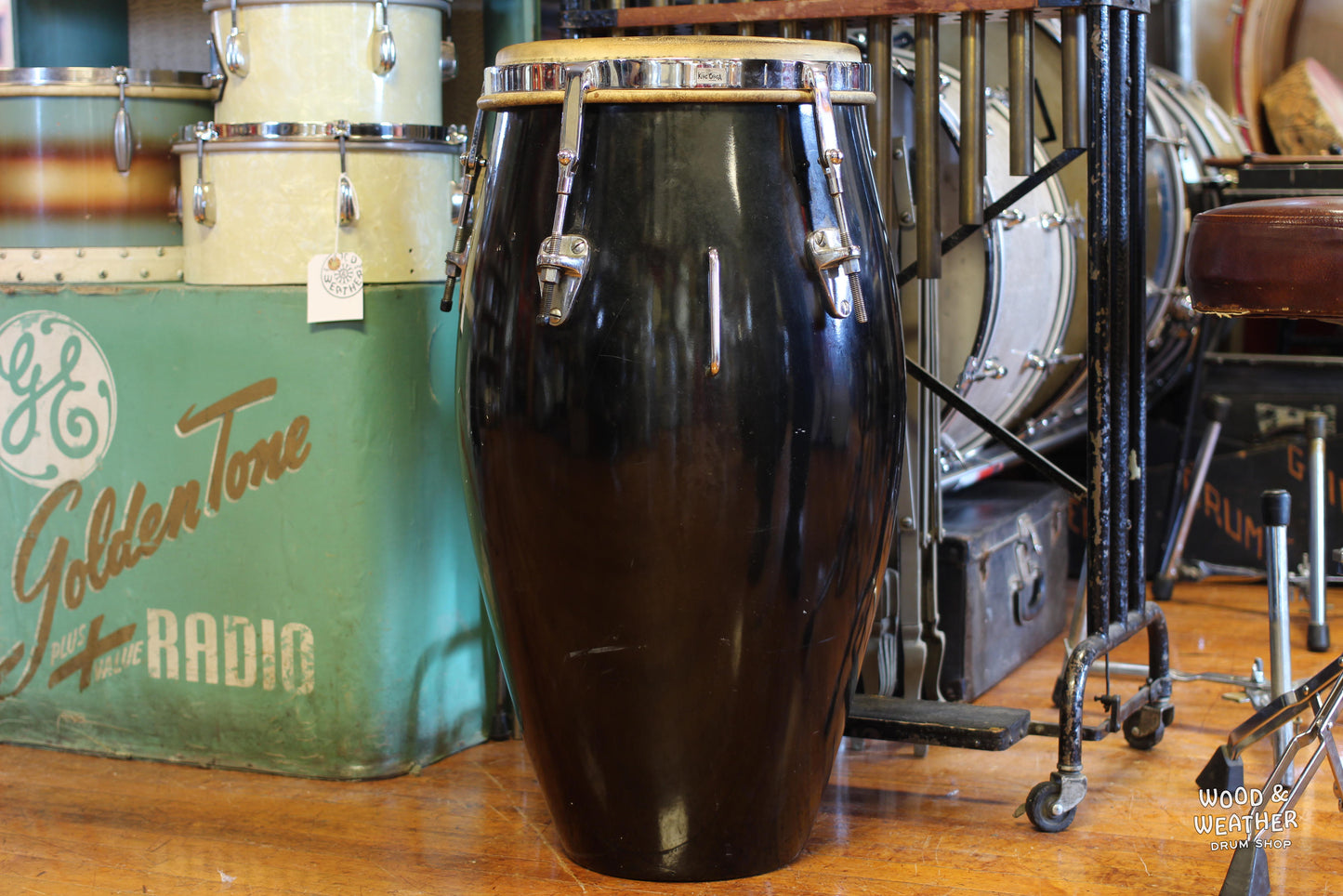 1960s King Conga 12.5" Fiberglass Tumba