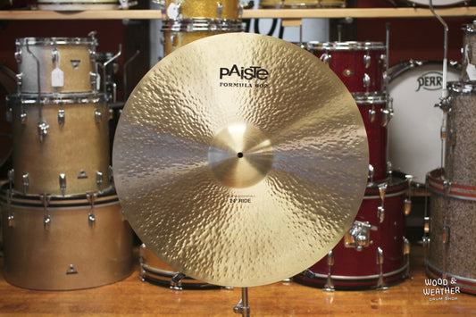 Used Paiste 24" Formula 602 Modern Essentials Ride Cymbal 3969g