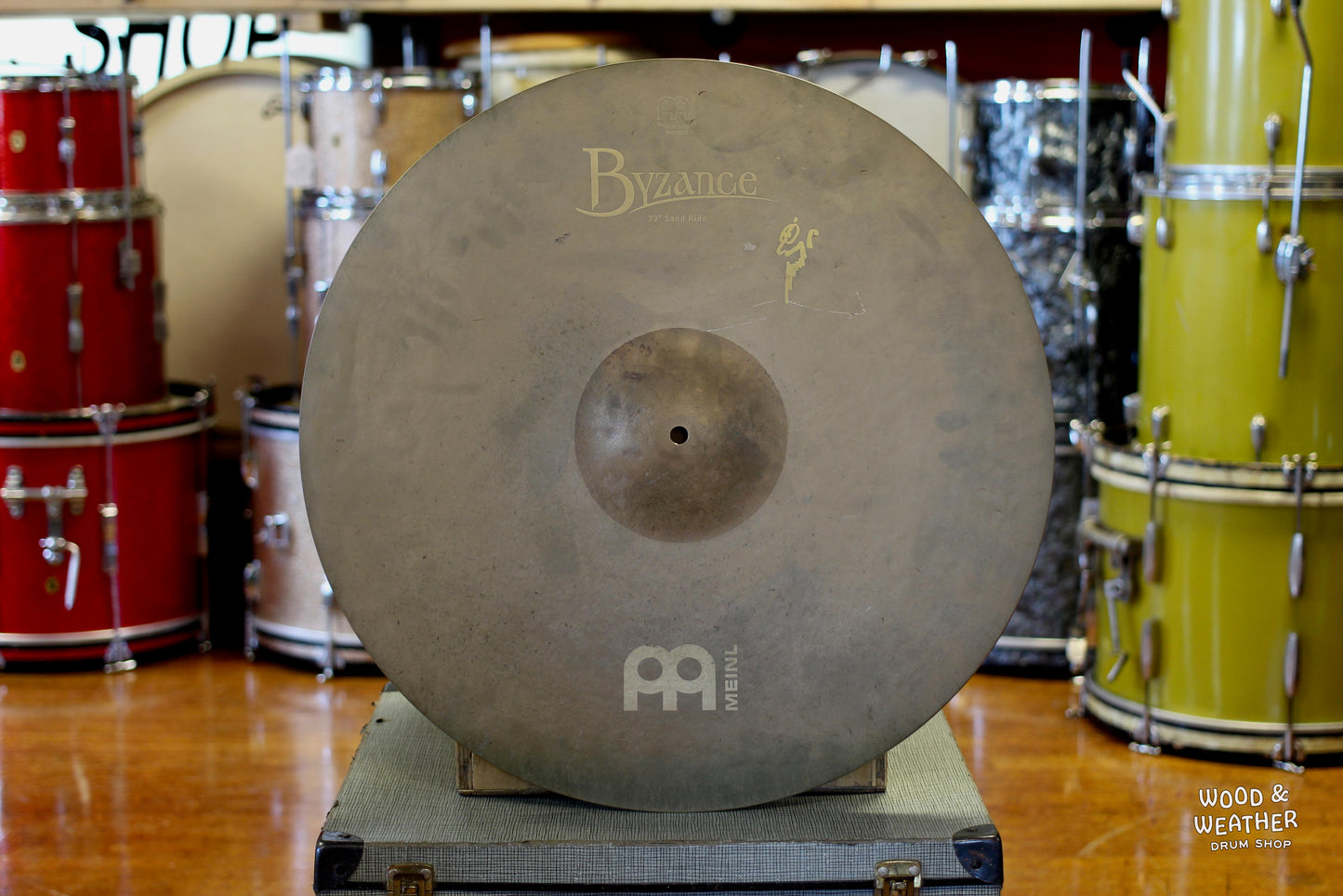 Used Meinl Cymbals 22" Byzance Sand Ride 2120g