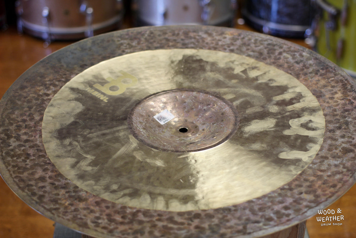 Used Meinl Cymbals 22" Byzance Sand Ride 2120g