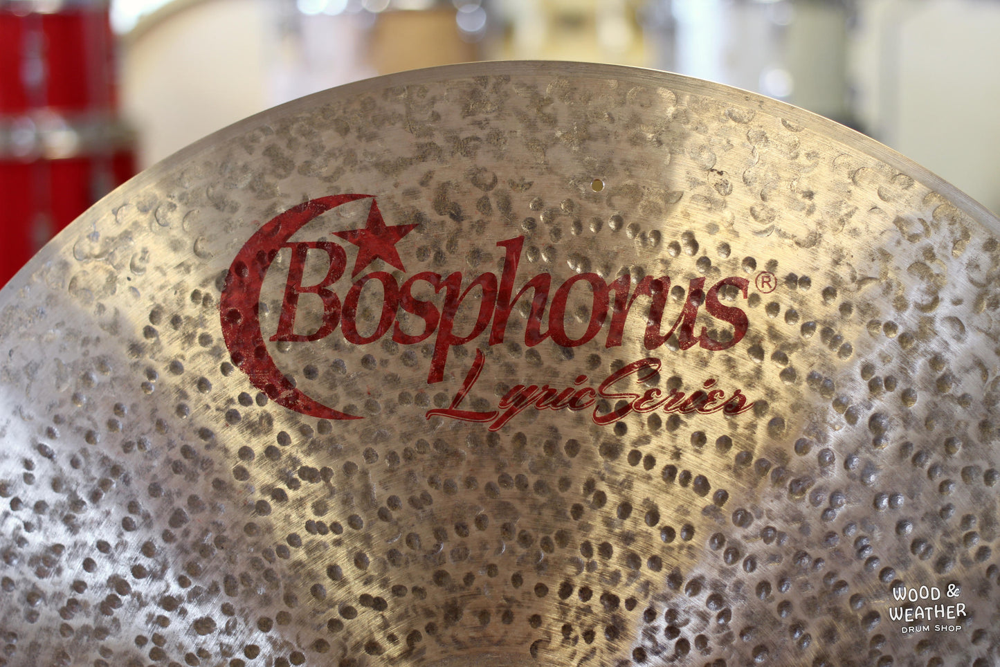 Used Bosphorus Cymbals 21" Lyric Ride Cymbal 2422g