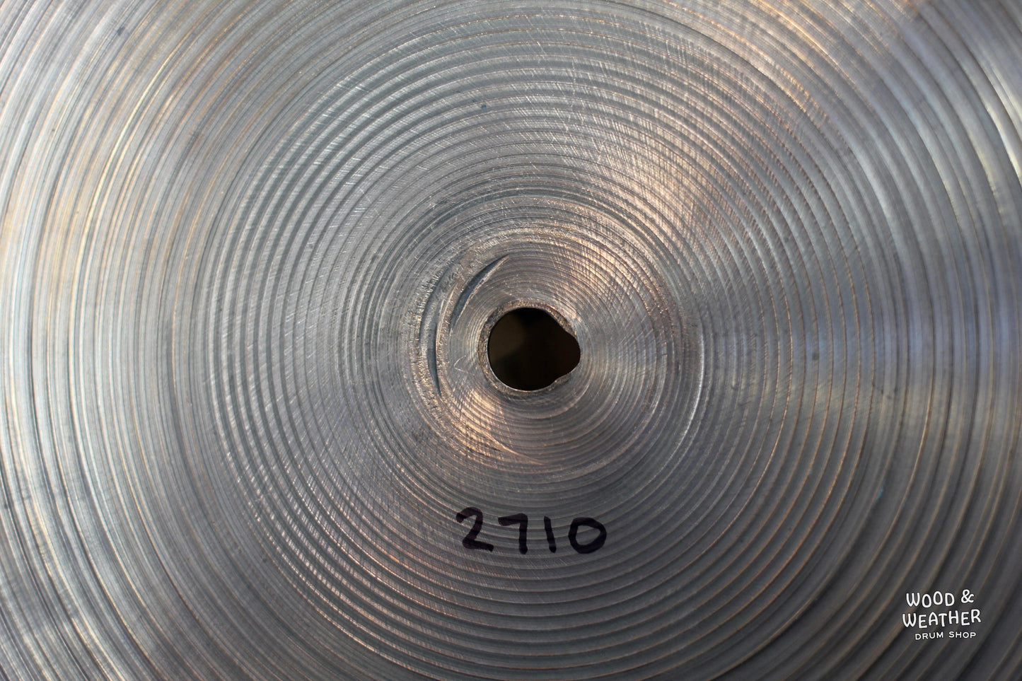1978-82 A. Zildjian 20" "Hollow Logo" Flat Top Ride Cymbal 2710g