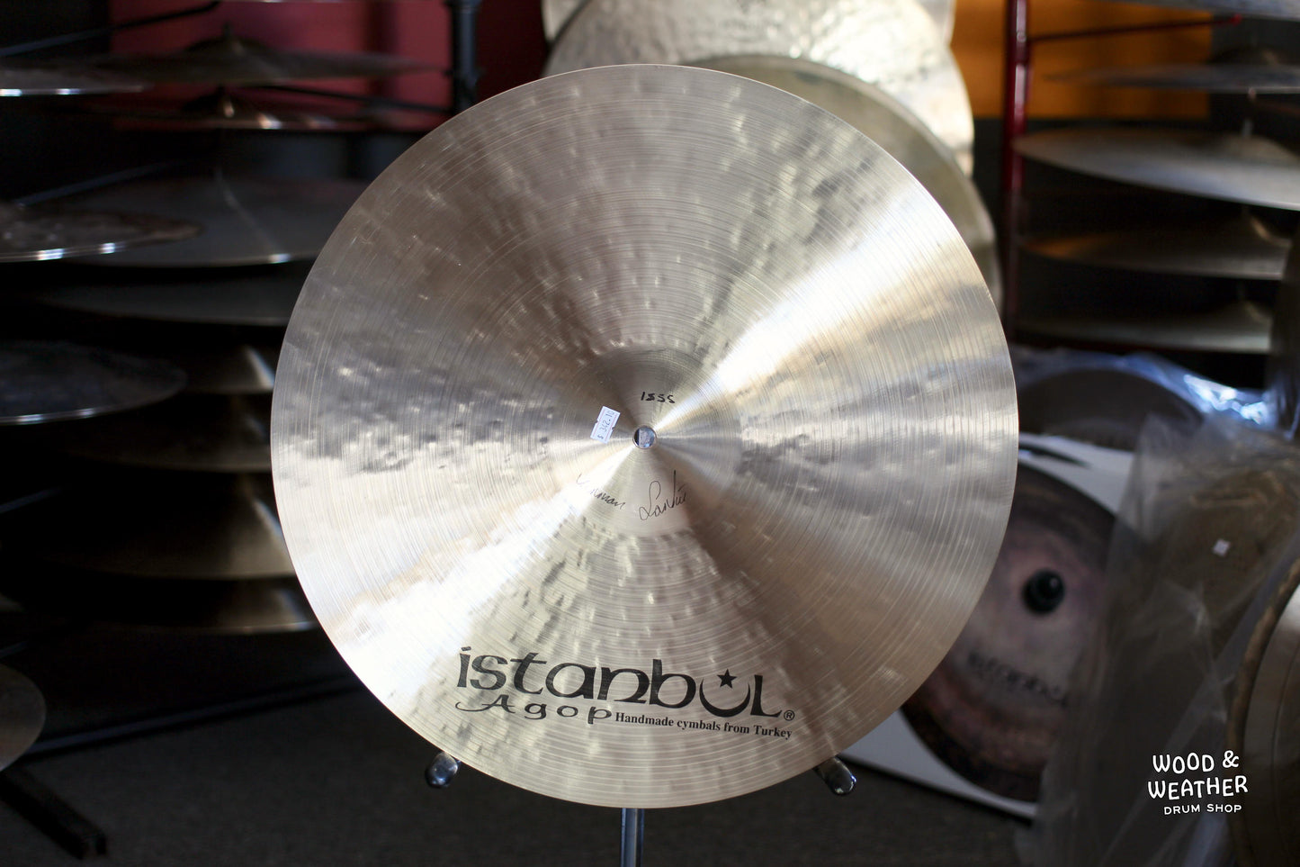 Istanbul Agop 18" Traditional Medium Crash Cymbal 1555g