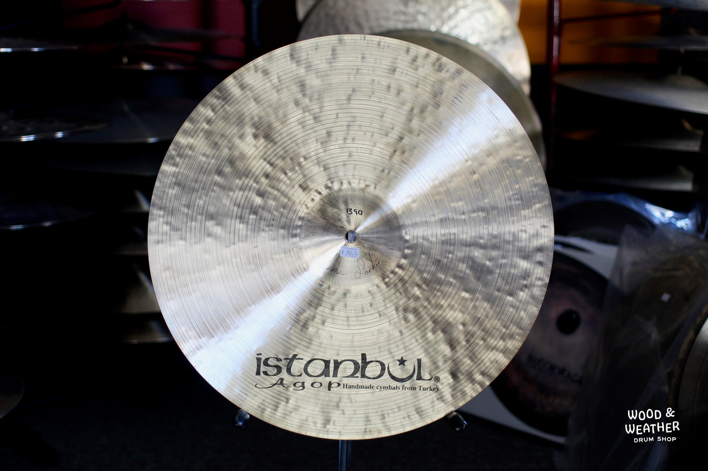 Istanbul Agop 18" Traditional Dark Crash Cymbal 1390g