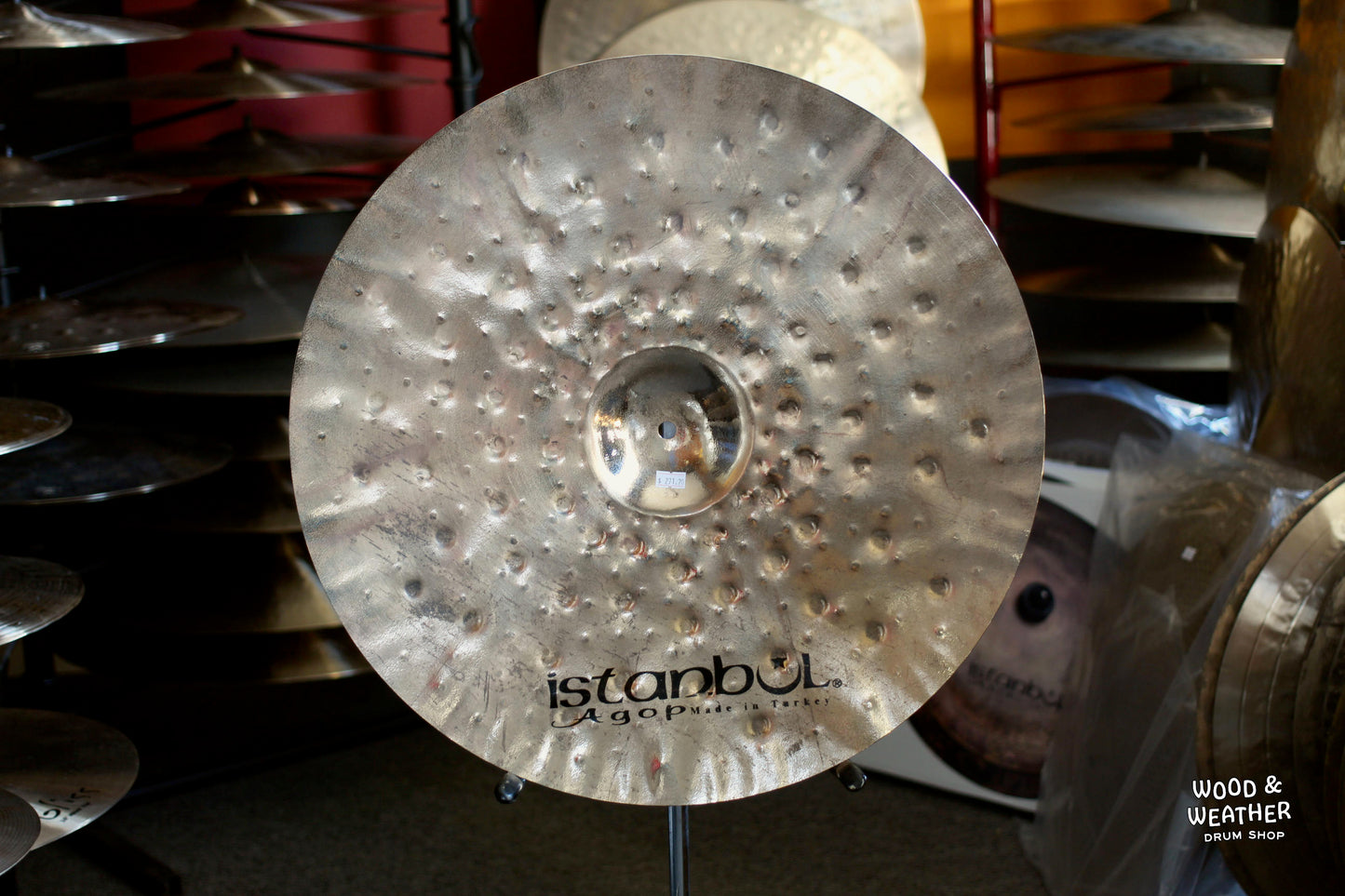 Istanbul Agop 21" Xist Dry Dark Brilliant Crash Cymbal