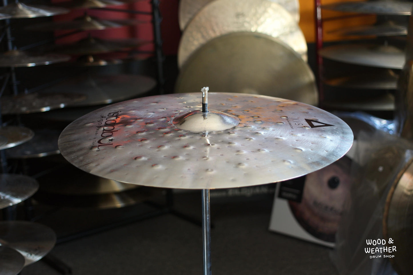 Istanbul Agop 21" Xist Dry Dark Brilliant Crash Cymbal
