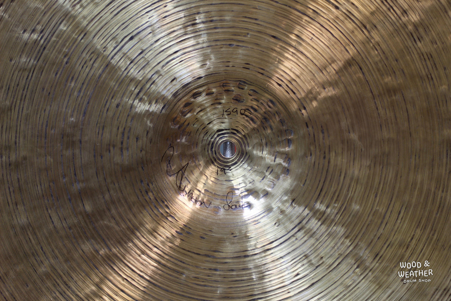 Used Istanbul Agop 19" 30th Anniversary Crash Ride Cymbal 1590g