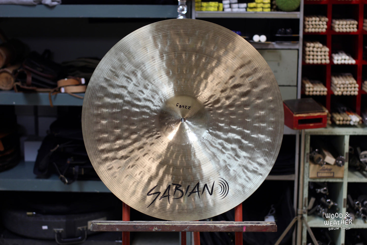 Used Sabian 20" Artisan Light Ride Cymbal 2268g