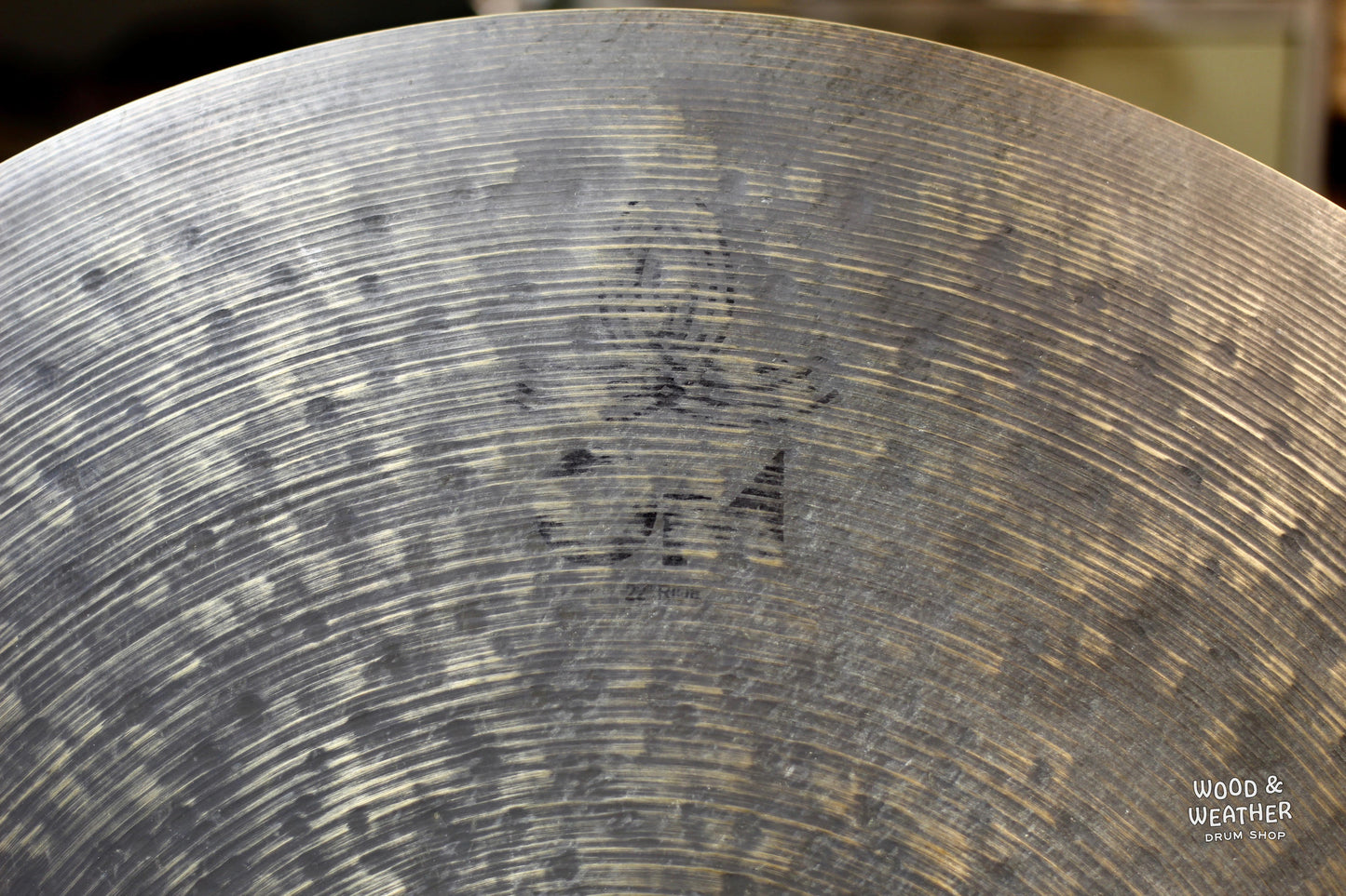 Used Istanbul Agop 22" OM Ride Cymbal 2430g