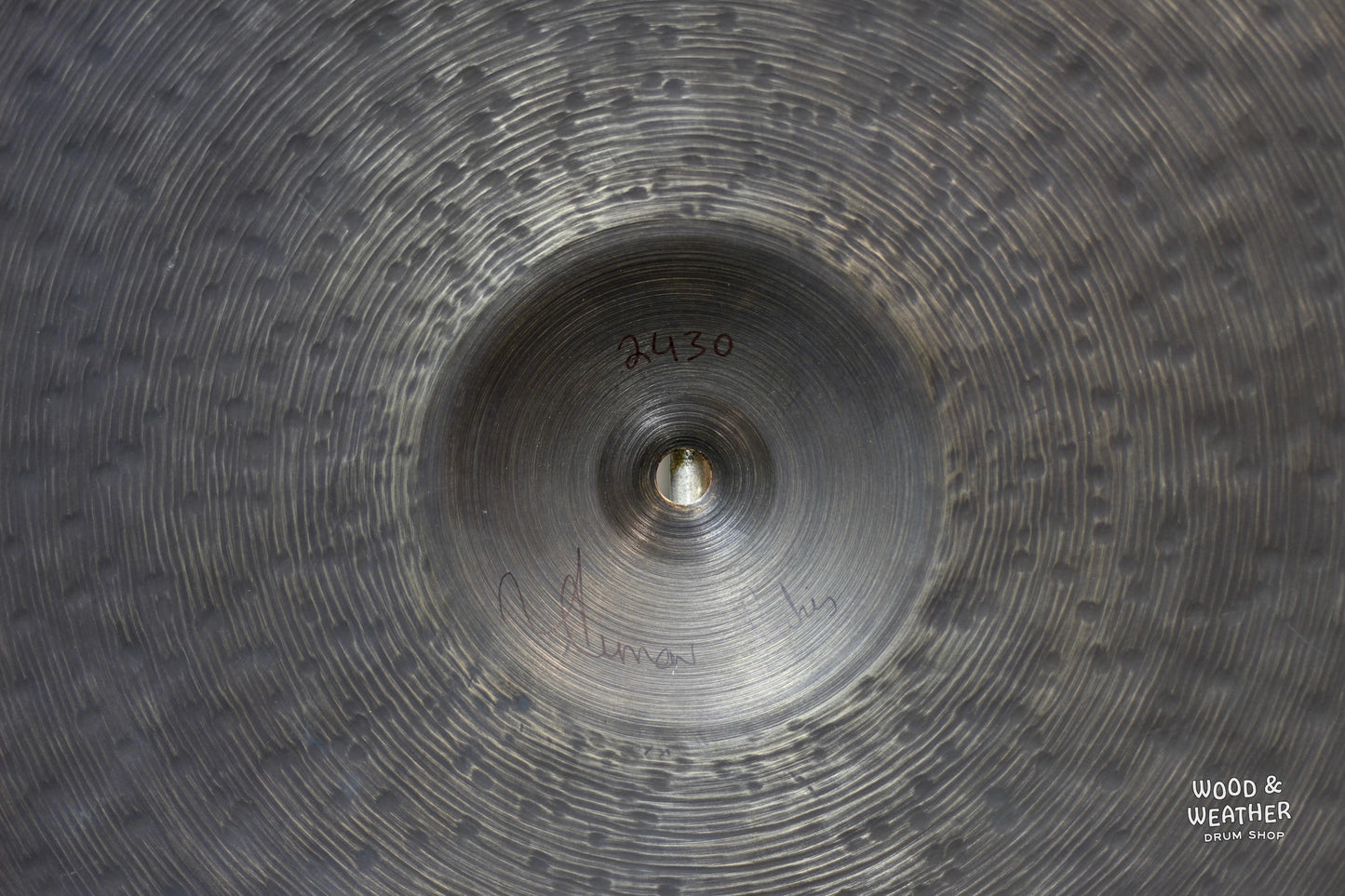 Used Istanbul Agop 22" OM Ride Cymbal 2430g