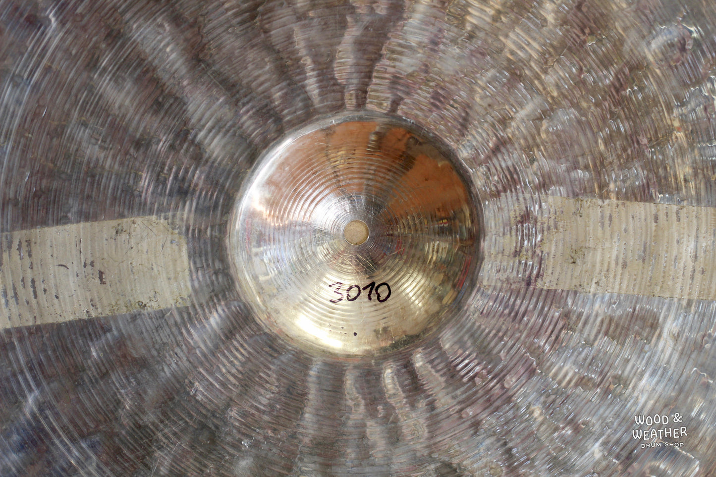 Used Sabian 22" Vault Medium Brilliant Ride Cymbal 3070g