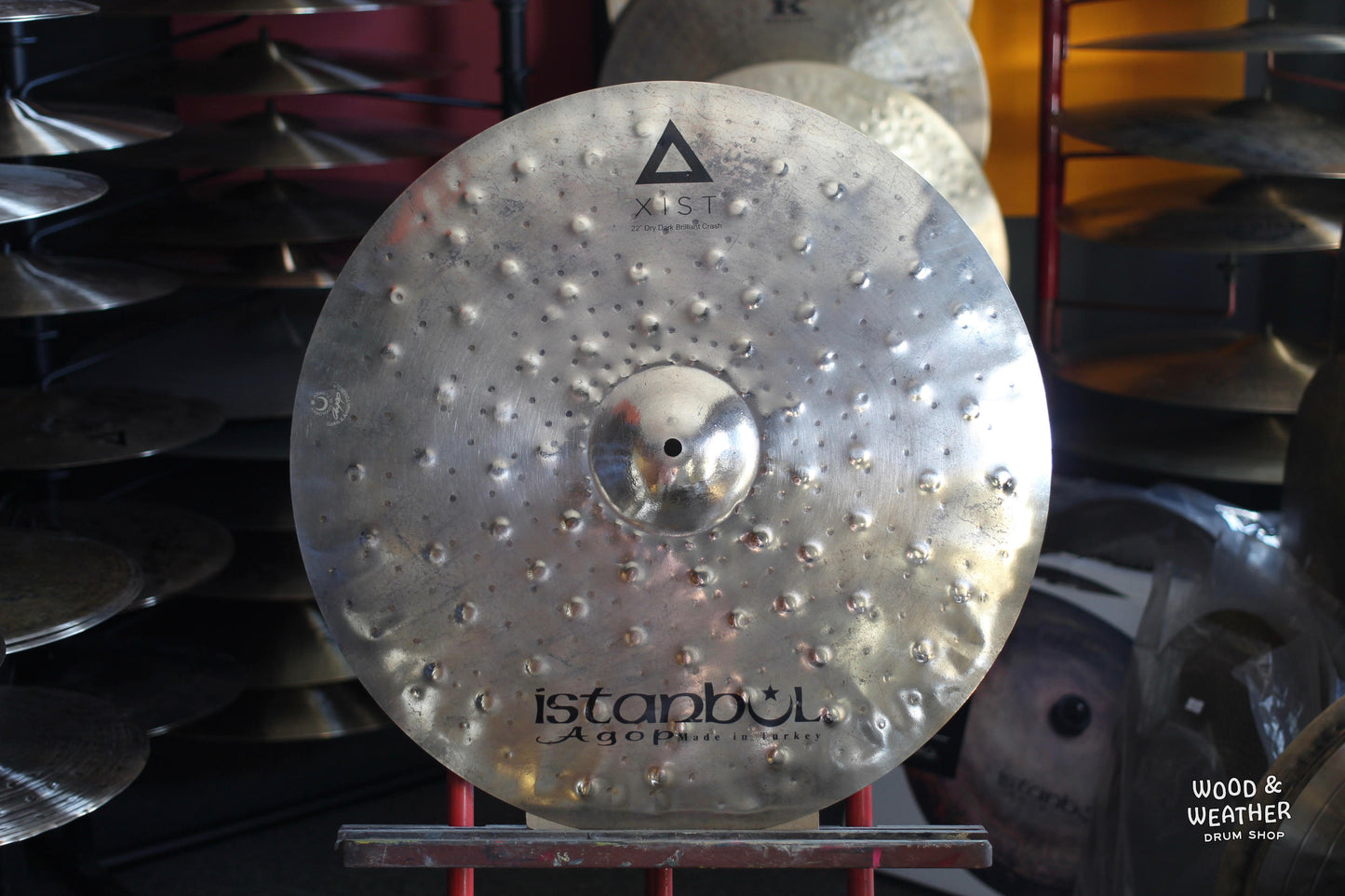 Istanbul Agop 22" Xist Dry Dark Brilliant Crash Cymbal