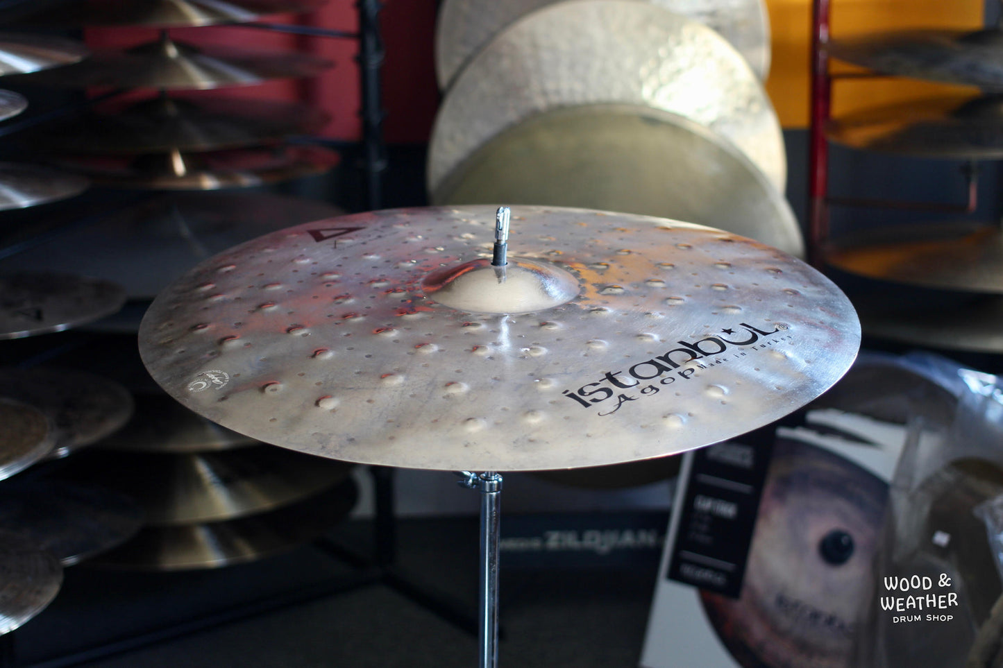 Istanbul Agop 22" Xist Dry Dark Brilliant Crash Cymbal