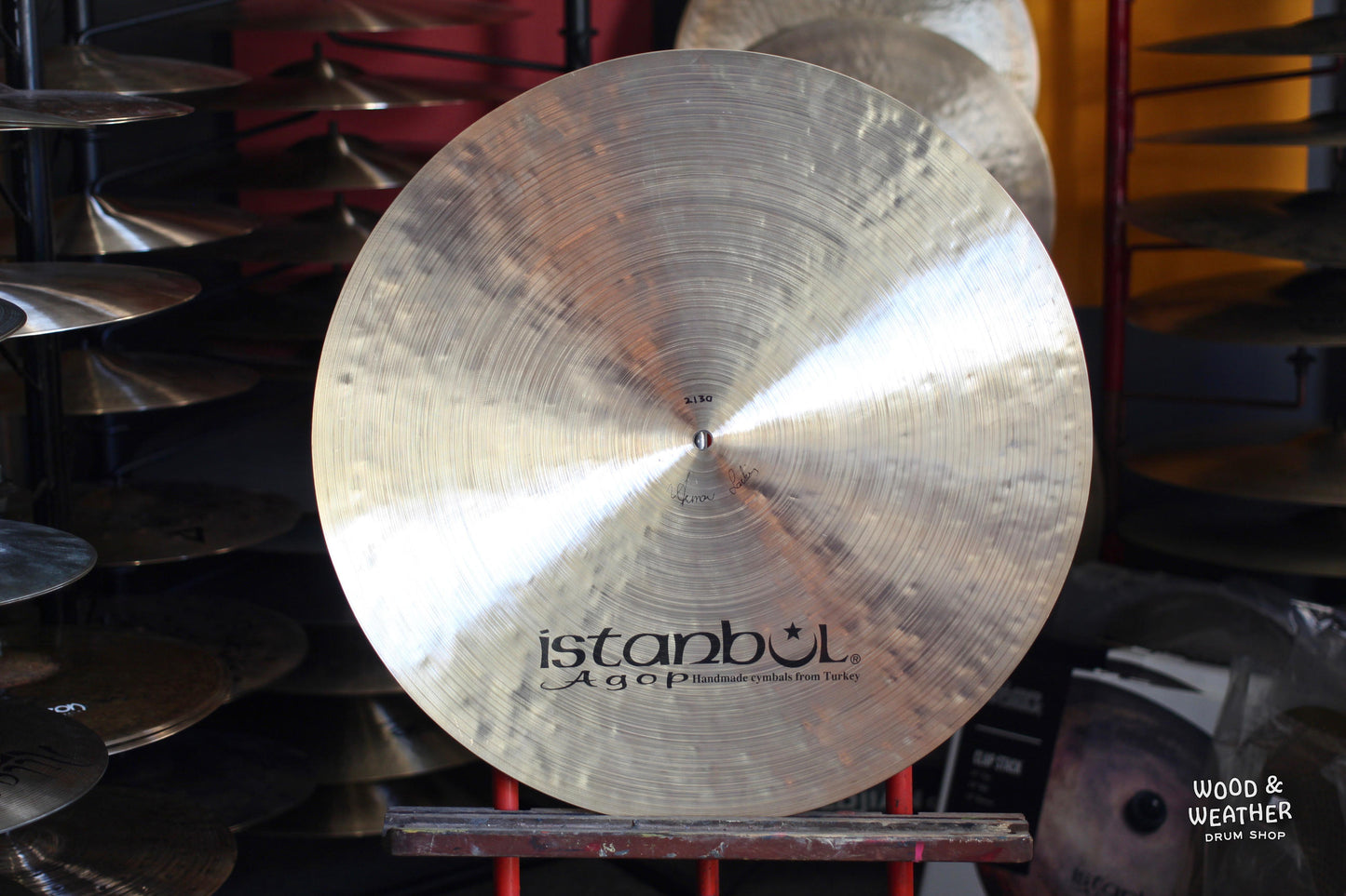 Istanbul Agop 22" Traditional Flat Ride Cymbal 2130g