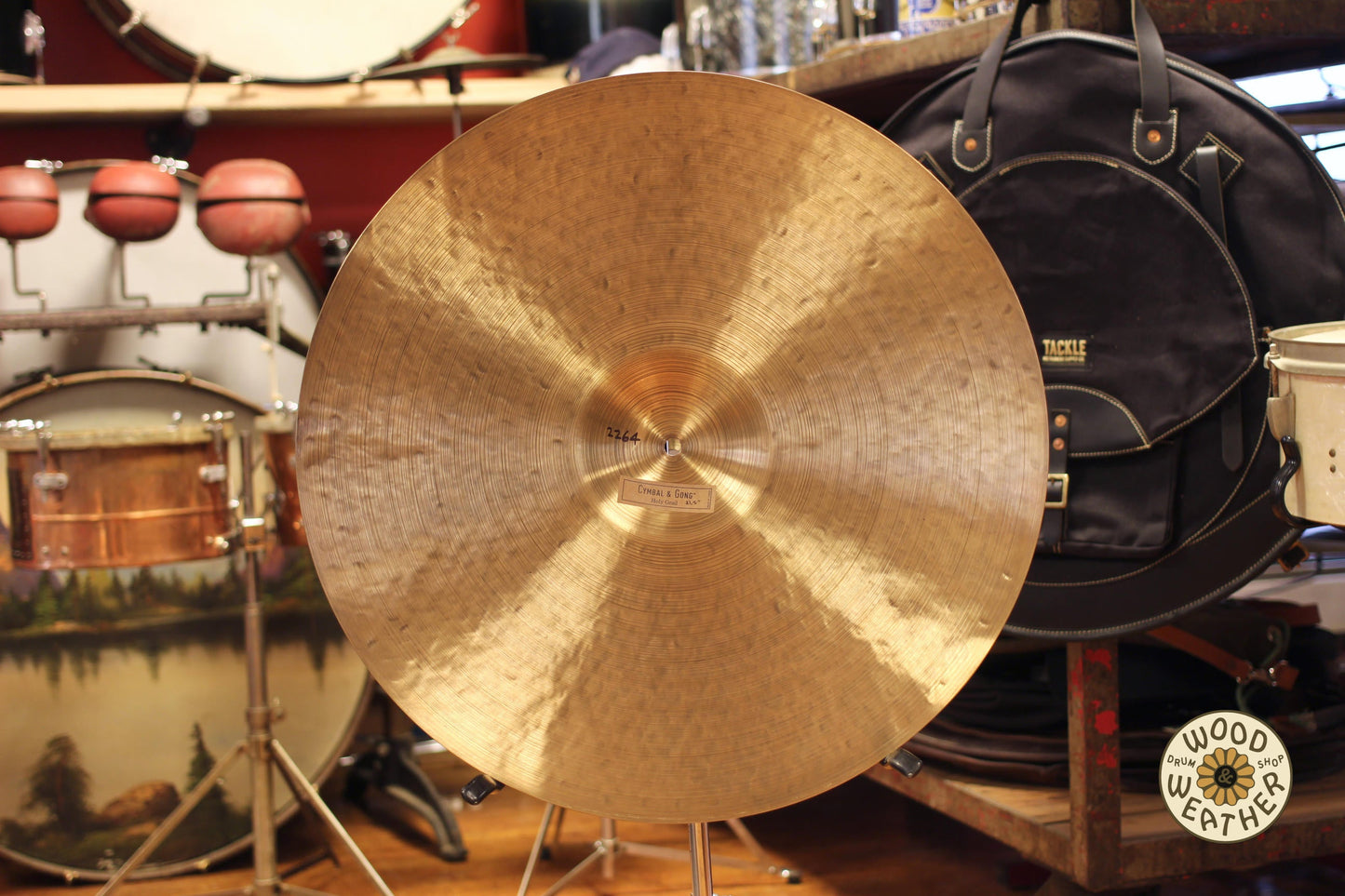 Cymbal & Gong 22" Holy Grail Ride Cymbal 2264g