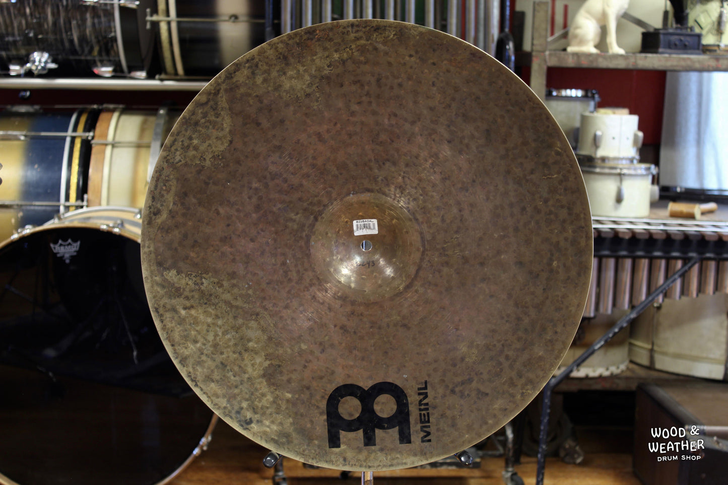 Used Meinl 22" Byzance Big Apple Dark Ride Cymbal 2243g