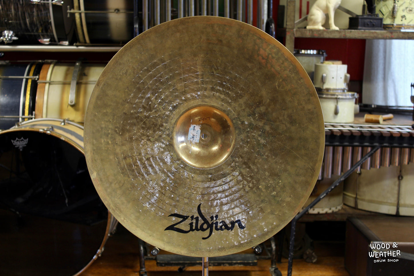 1994 Zildjian 22" K Custom Ride Cymbal 3447g