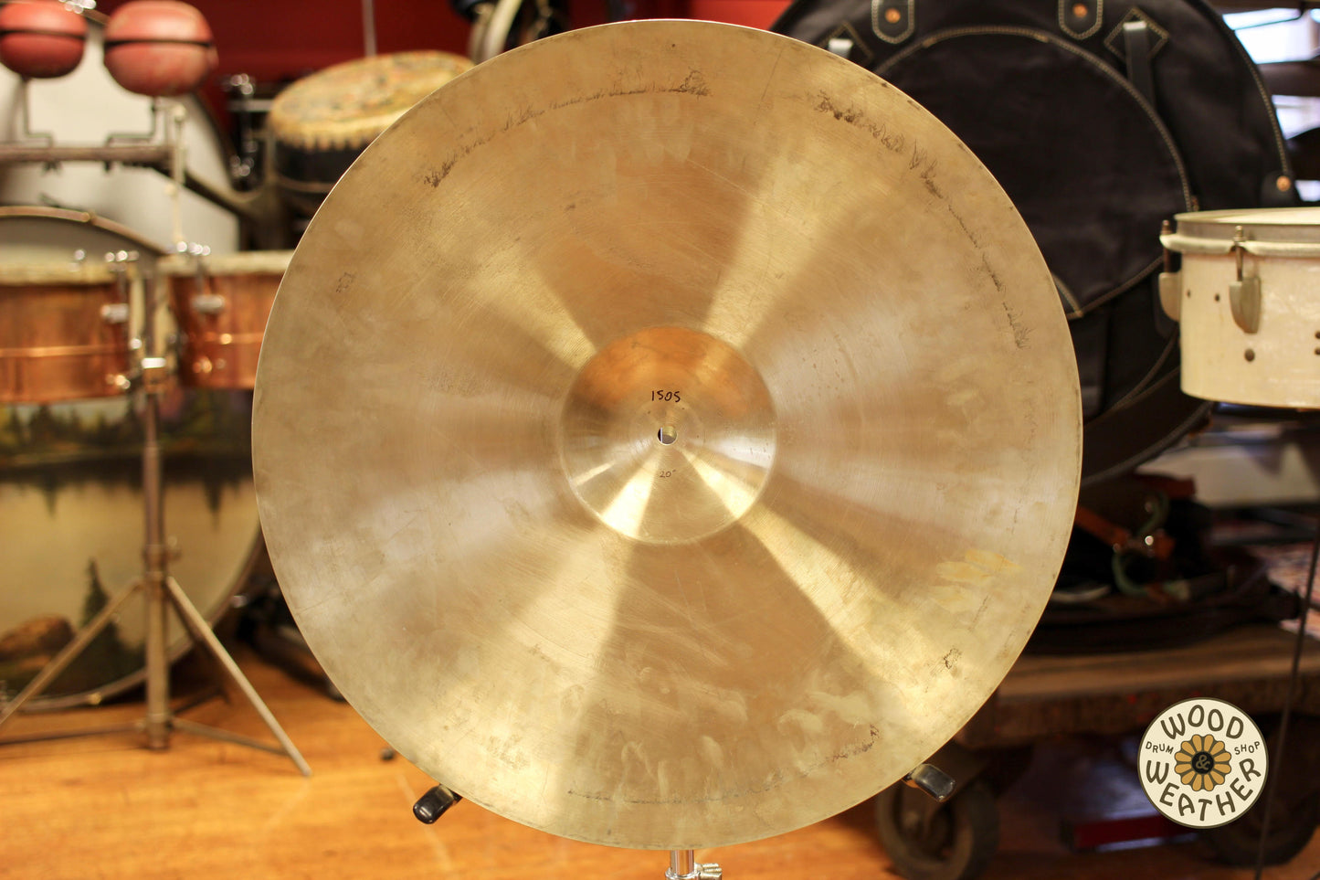 1960s Super 20" "Switzerland Stamp" Ride Cymbal 1505g