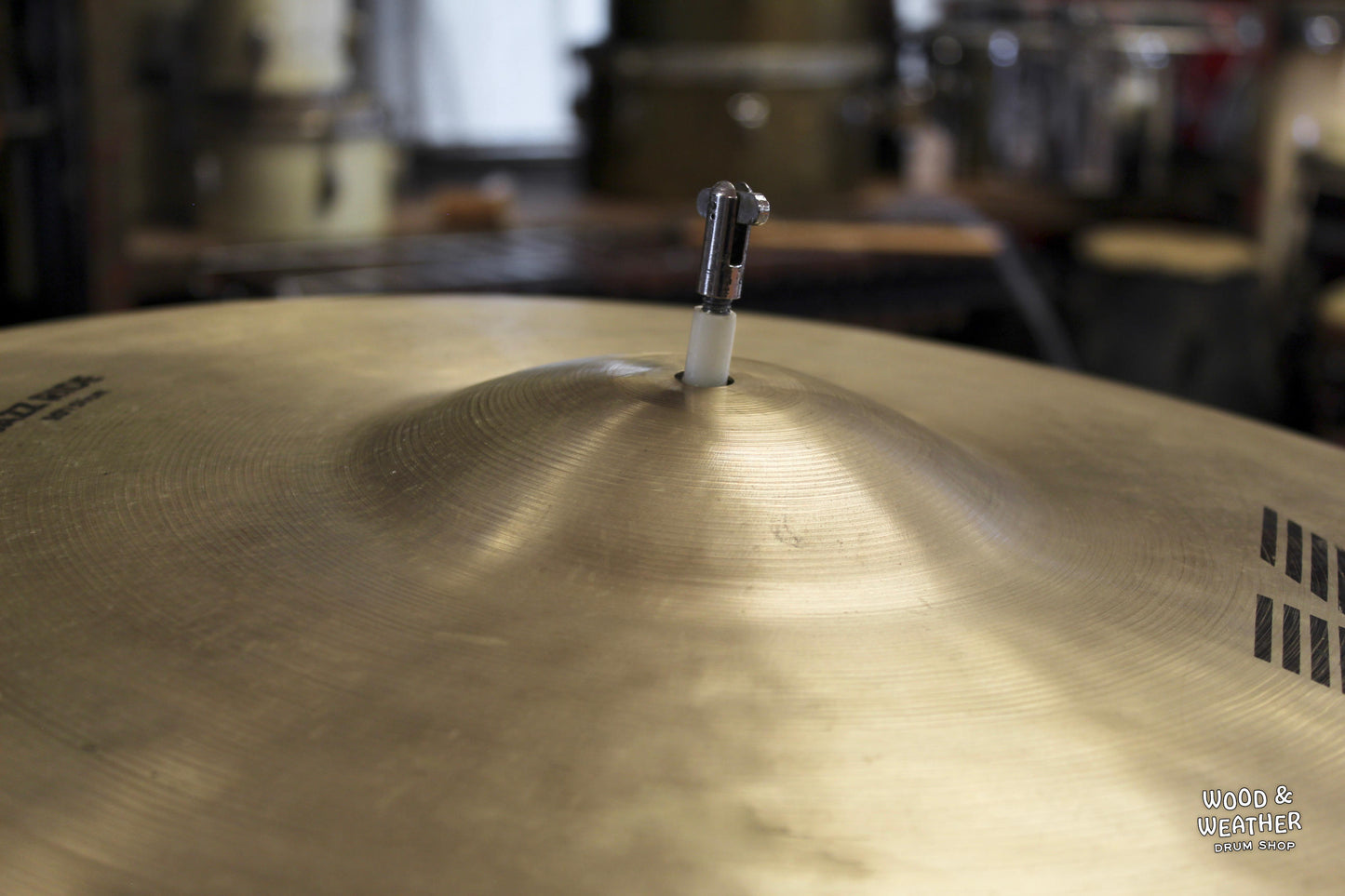 1980s Zildjian 20" EAK Jazz Ride Cymbal 2160g