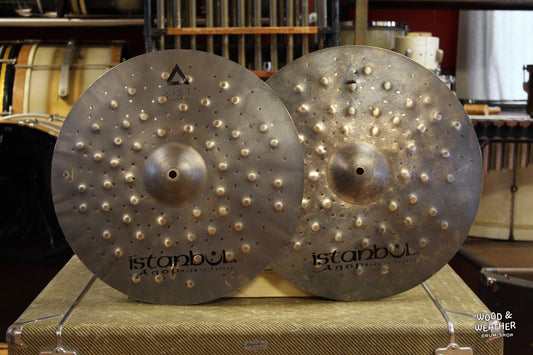 Istanbul Agop 17" Xist Dry Dark Hi-Hat Cymbals