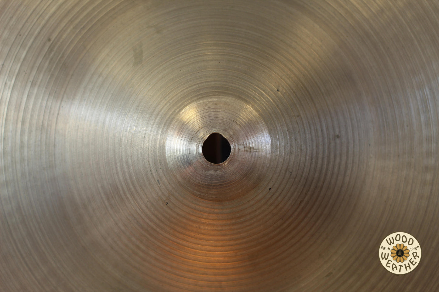 1970s A. Zildjian 18" Hollow Stamp Medium Crash 1625g